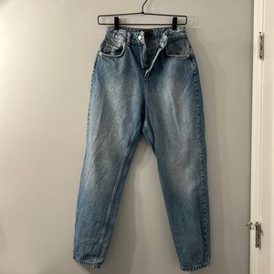 ASOS Design Petite Mom Jeans